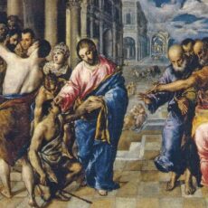 El Greco - Ges? ridona la vista al cieco nato